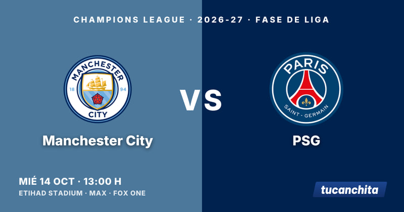 Manchester City vs PSG