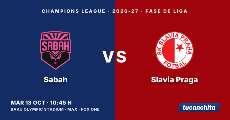 Sabah vs Slavia Praga