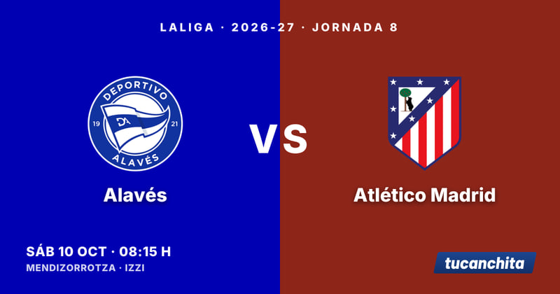Alavés vs Atlético Madrid