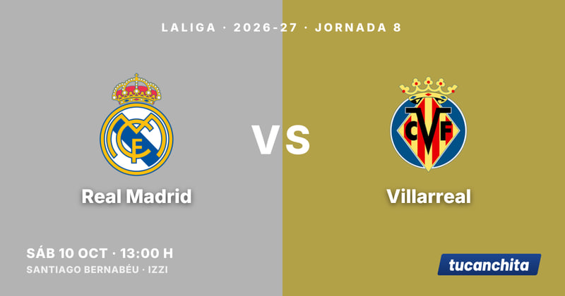 Real Madrid vs Villarreal