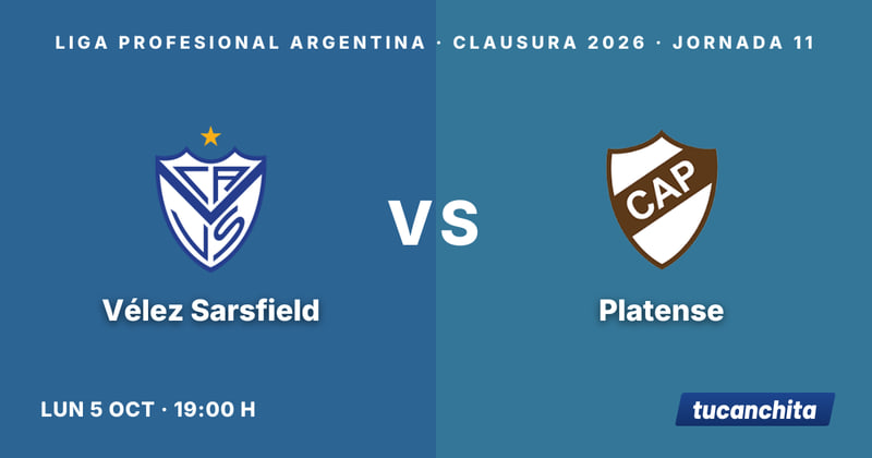 Vélez Sarsfield vs Platense
