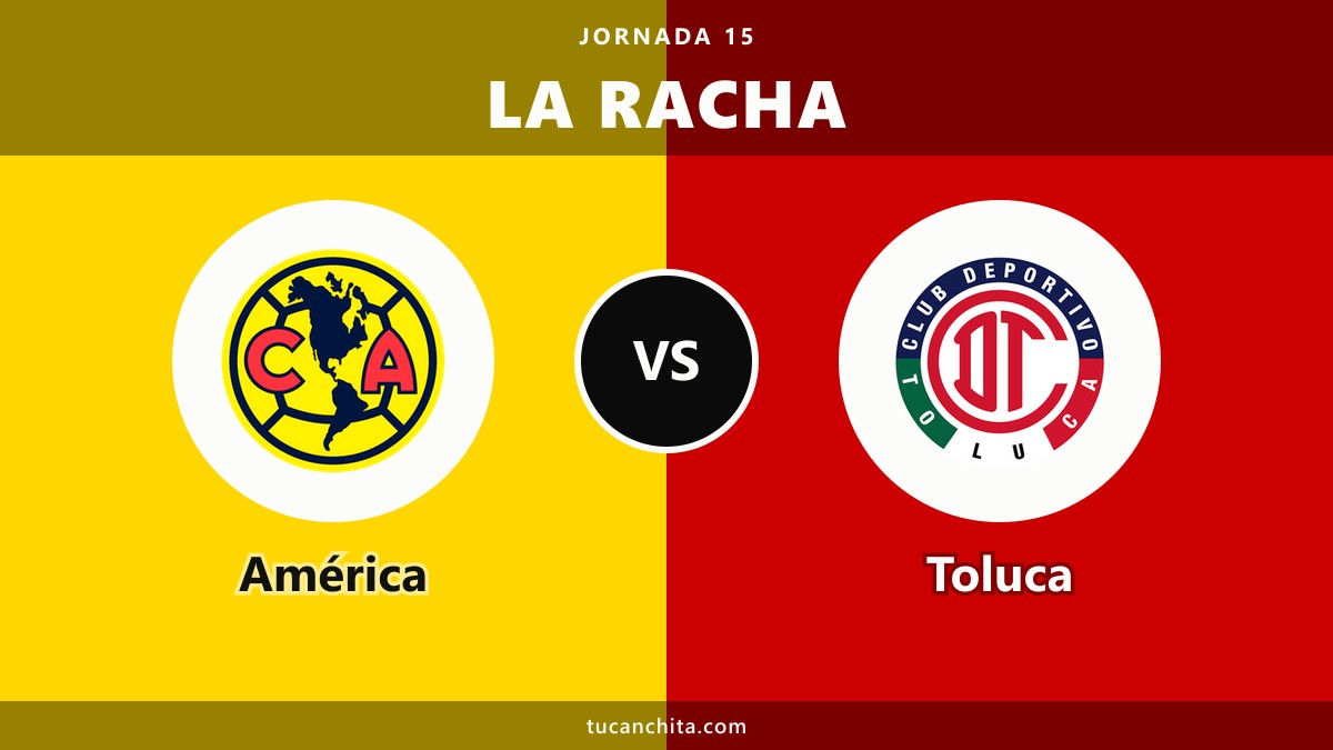 América vs Toluca: Toluca, 11 de visita sin ganar desde 2018