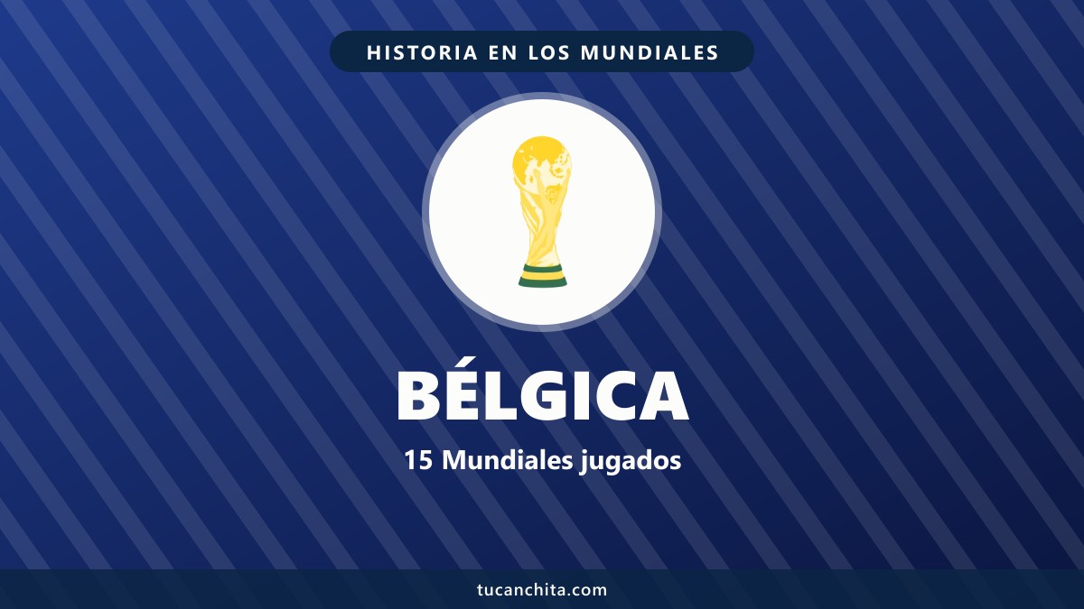 Bélgica en los Mundiales: tercer lugar en 2018 y Lukaku con 8 goles