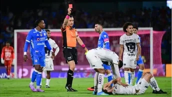 Expulsiones Cruz Azul vs Pumas: 6 de las 7 rojas del clásico son de Pumas