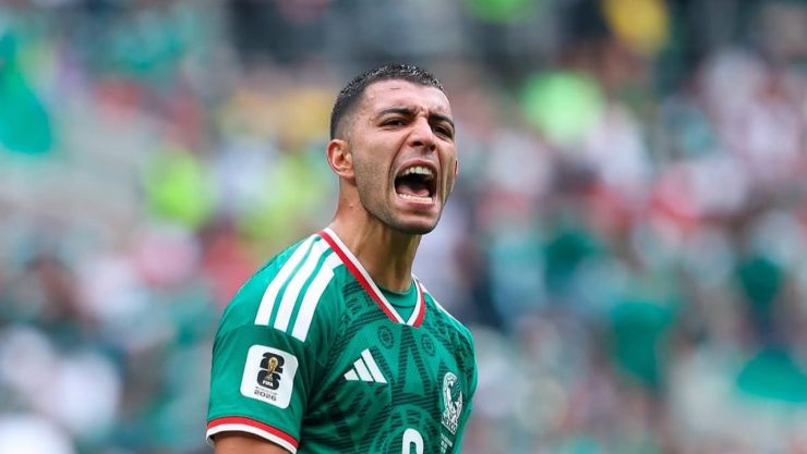 Erick Lira con la Selección Mexicana