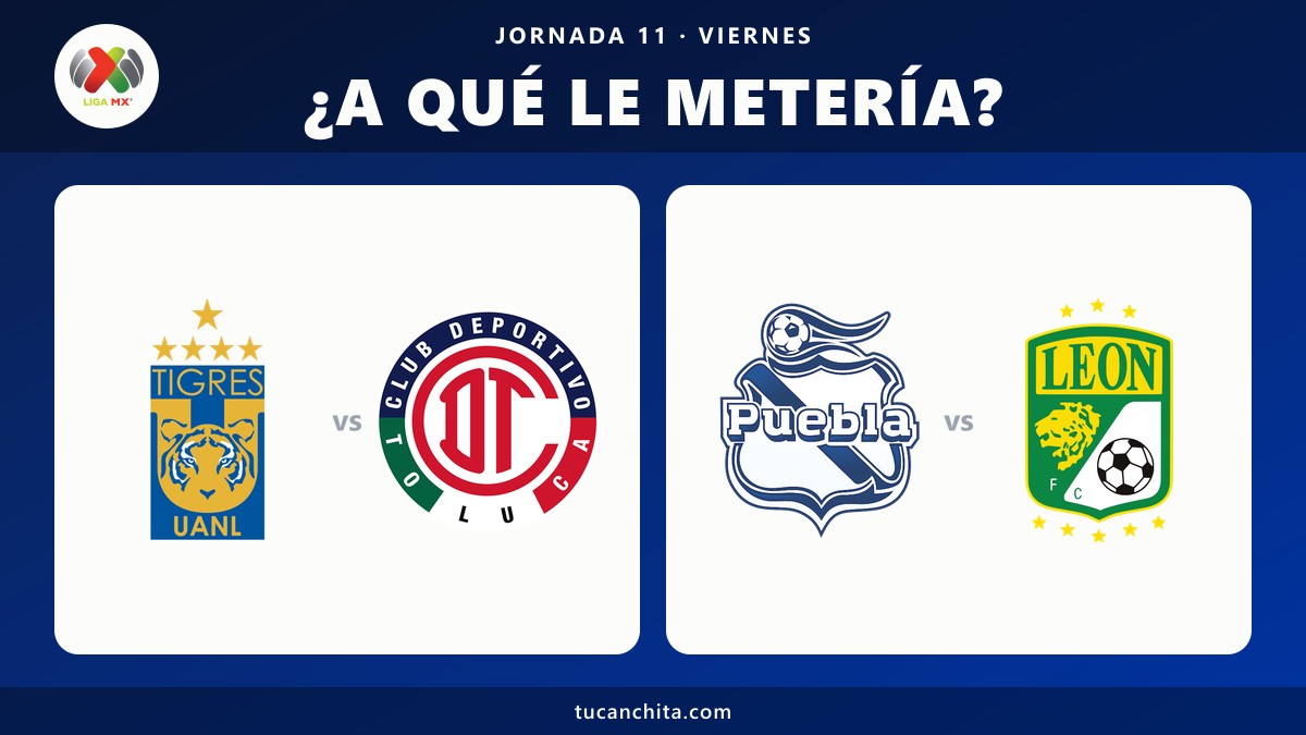 Pronósticos de la Liga MX Jornada 11 del Apertura 2026: ¿A qué le metería el viernes?