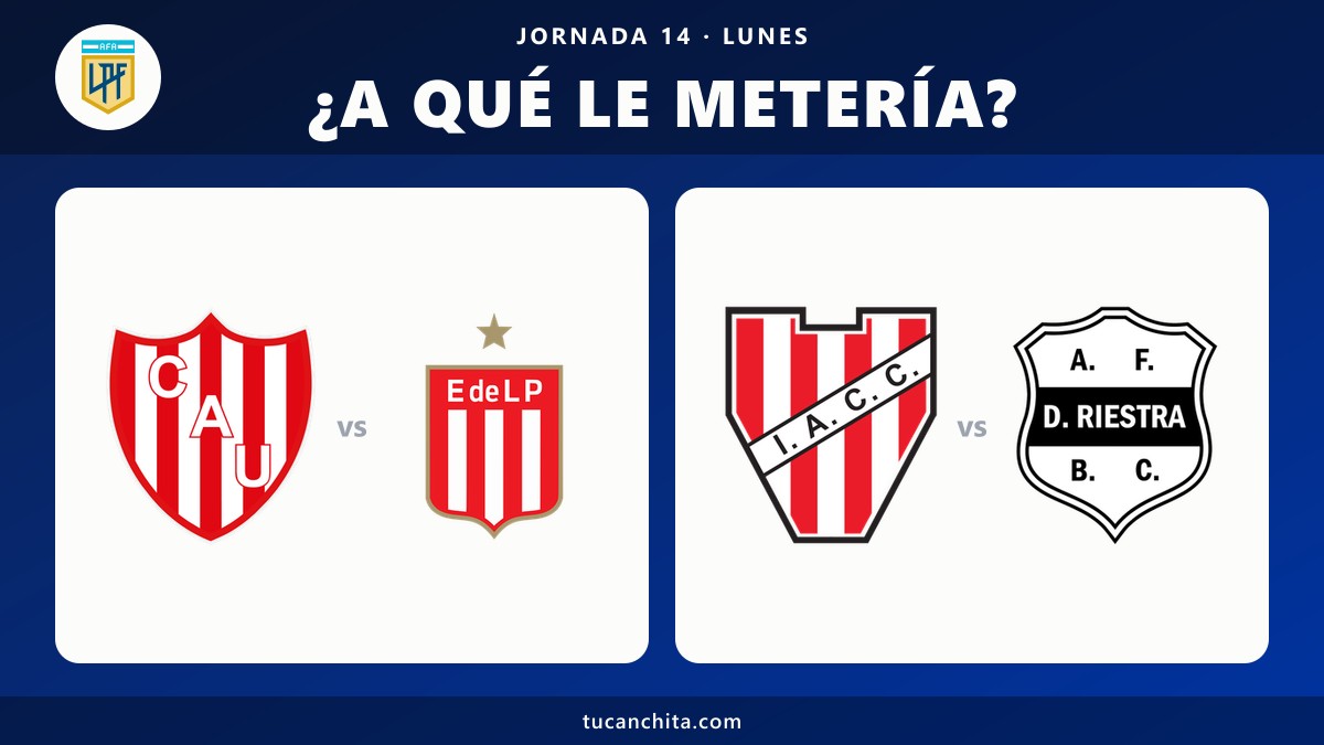 Pronósticos de la Liga Profesional Argentina Jornada 14 del Clausura 2026: ¿A qué le metería el lunes?