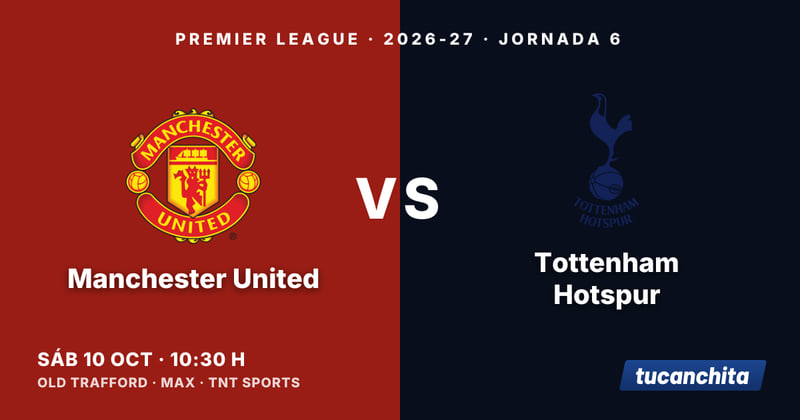 Manchester United vs Tottenham Hotspur