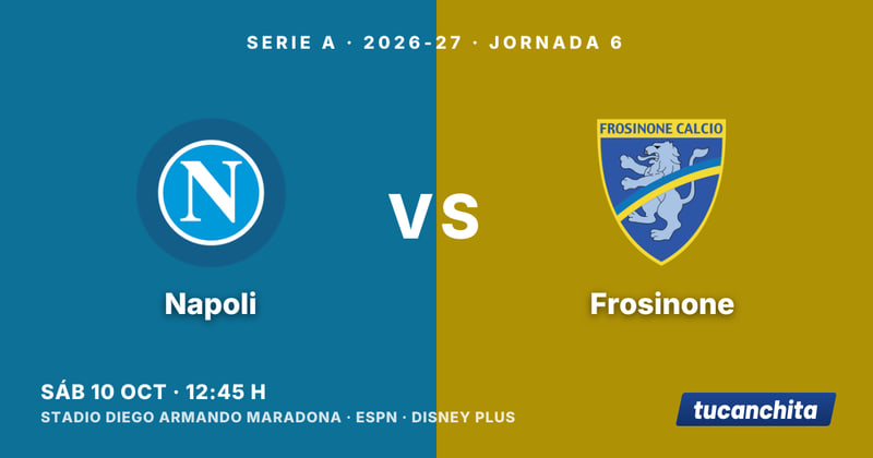 Napoli vs Frosinone